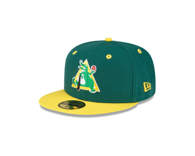 Beaumont Golden Gators Hometown Collection New Era 59FIFTY Green Fitted Cap