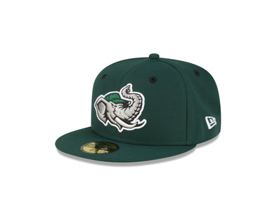 Modesto A's Hometown Collection New Era 59FIFTY Green / Yellow Fitted Cap