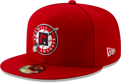 Roswell Rockets Hometown Collection New Era 59FIFTY Red Fitted Cap
